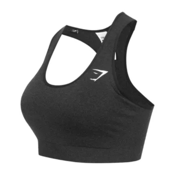 Gymshark Black Sports Bra - Picture 1 of 6
